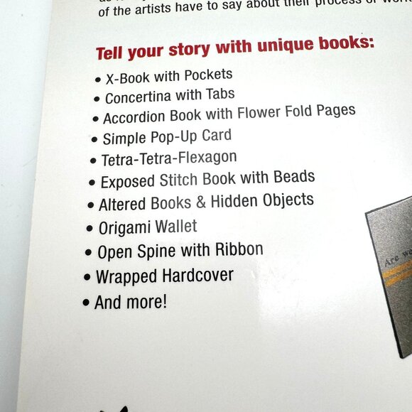 Making Handmade Books 100+ Bindings Structures & Forms By Alisa Golden NEW - Picture 4 of 8